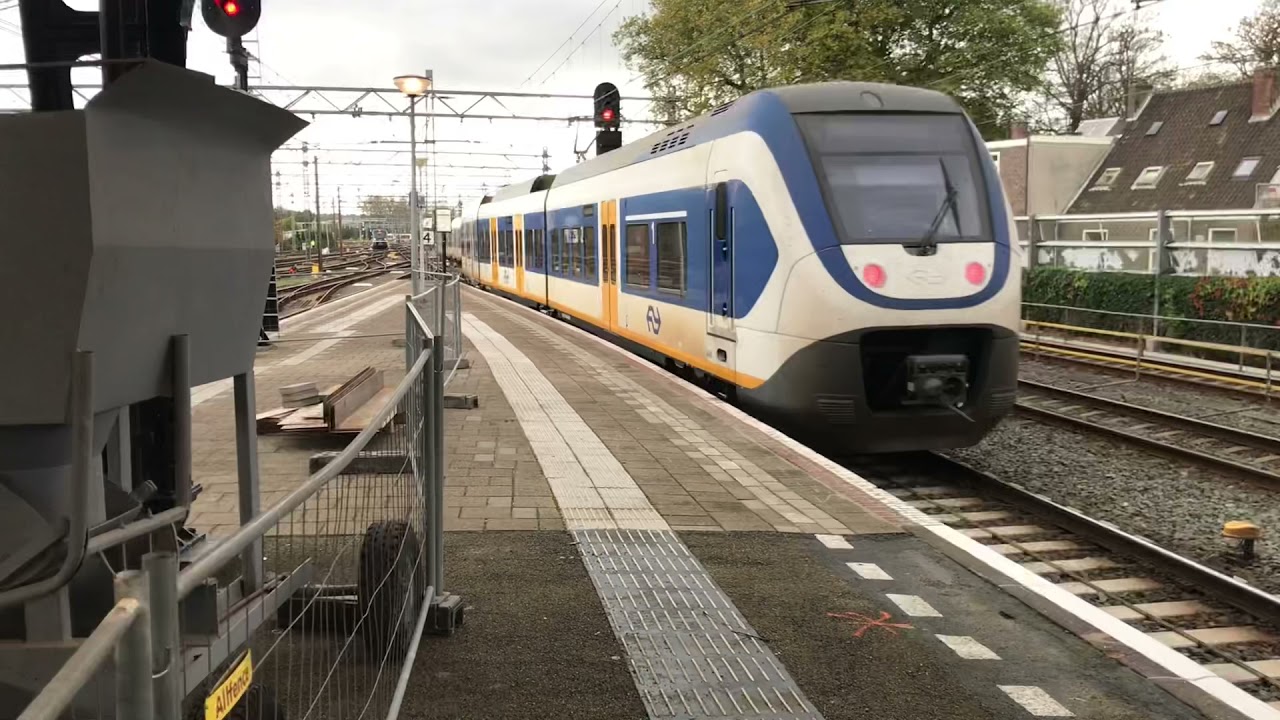 Treinen op Station Haarlem Deel 2