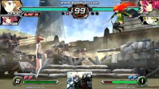 Dengeki Bunko Fighting Climax 1St Loketest - Misaka Vs. Shana