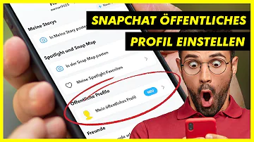 Wie macht man sich bei Snapchat Ein öffentliches Profil?