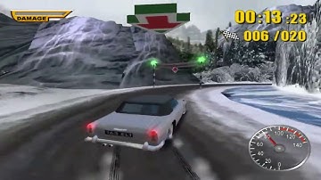 The Italian Job (Challenge) - Challenge #4 - Icy Road Checkpoint Race