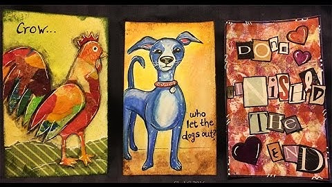 Index Card A Day Challenge - Days 59, 60, 61 and done!