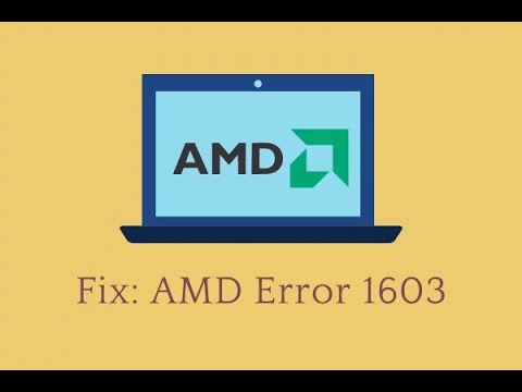 Проблемы с установкой драйвера amd radeon на windows 11 - исправление ошибки 1603 Ошибка 1603 при установке драйвера amd radeon на windows 11