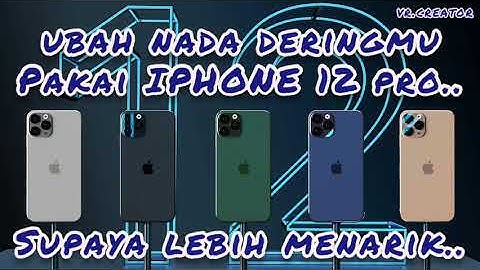 Nada dering IPHONE 12 PRO MAX