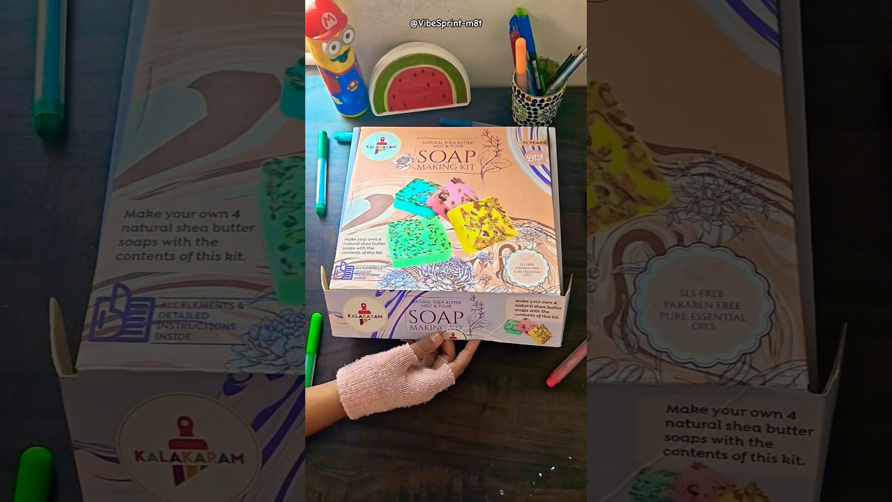 Soap Making Kit Unboxing, Hamleys 