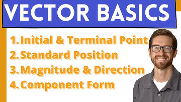 Vector Basics (Component Form, Magnitude, and Direction)