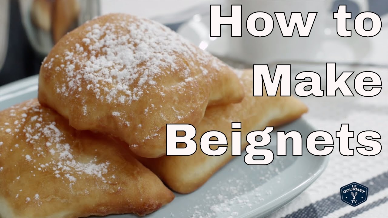 How to Make Beignets (doughnuts)