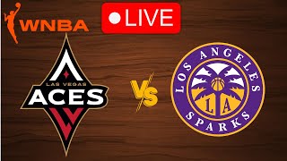 🔴 Live: Las Vegas Aces vs Los Angeles Sparks | WNBA Live Play by Play Scoreboard