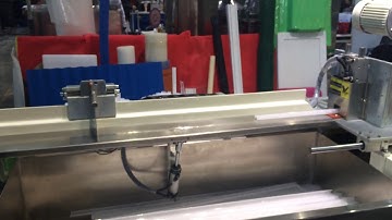 PC LED light diffuser cover tube extrusion machin