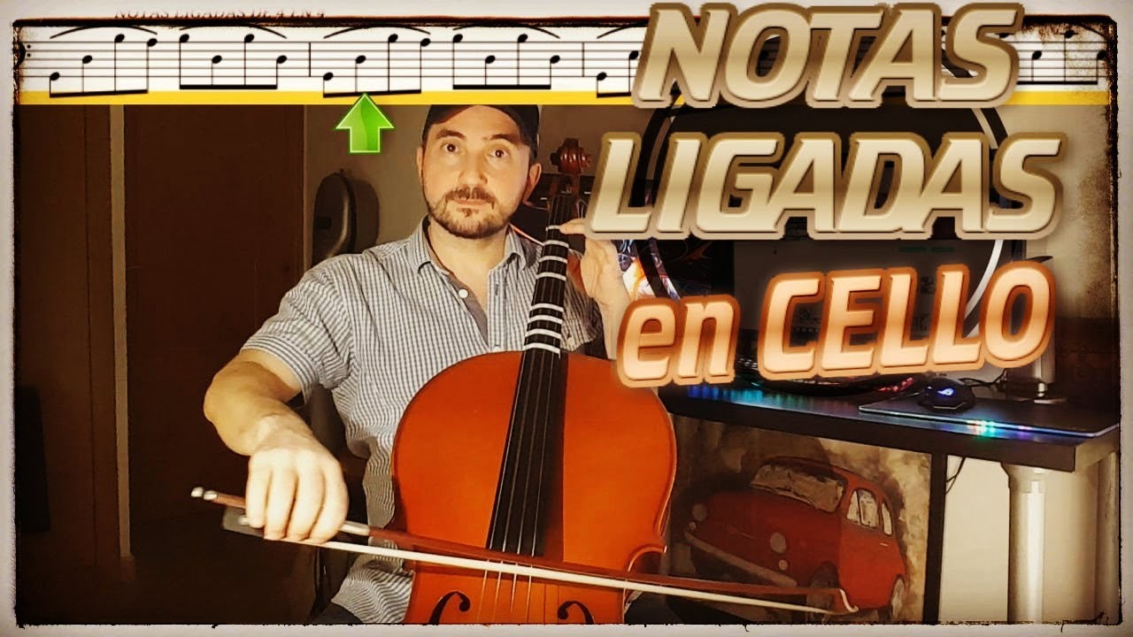 🎻 Cómo Hacer NOTAS LIGADAS en Violonchelo - YouTube