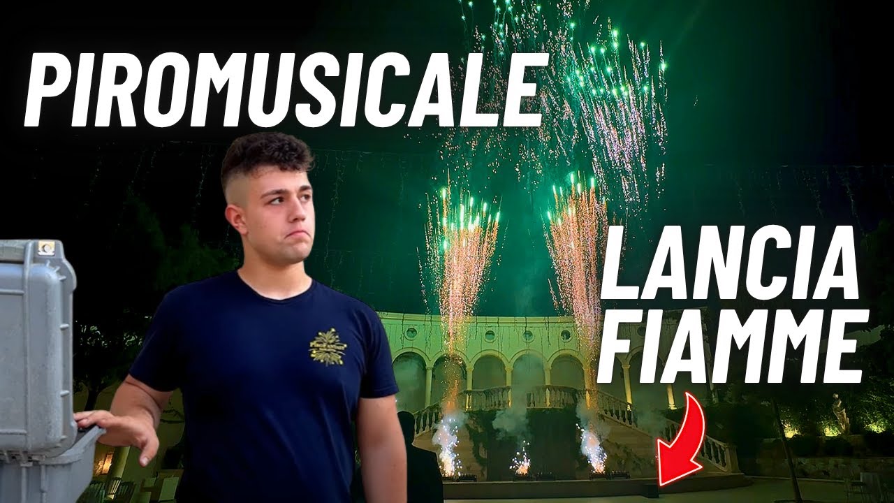 COME fare uno SPETTACOLO PIROTECNICO PIROMUSICALE SINGLESHOT, FLASH e INCENDI!