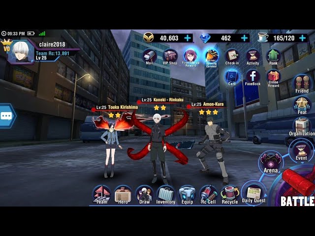 Tokyo Ghoul War ( New Link ) Anime Mobile Game Free 