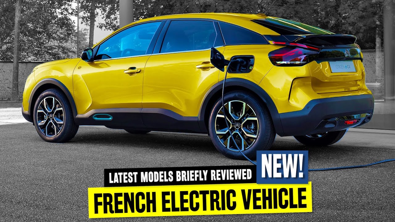 9 New Electric Cars from France Listed with Major Performance and Range