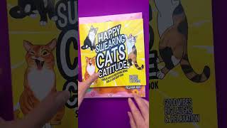 Swearing Cats #cats #funnycats #laugh #catmom #kitty #coloringbook #catgift