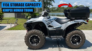 Kimpex NOMAD Rear Trunk on Yamaha Grizzly