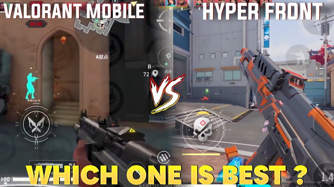 Valorant Mobile Vs Hyper Front | Which One Is Best ?