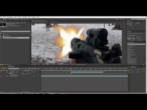 Realistic Muzzle Flash Tutorial After Effects