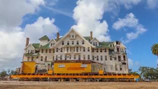 Rotating &amp; Moving the Belleview Biltmore Hotel - Timelapse