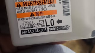 Ciaz Airbag Modules Reset 38910-79M0 Airbag Data Reset 7982972718 All Airbag Data Available