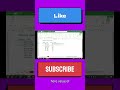 Subtotal by invoice number #howtoincreaseviewsonyoutube #excel #youtubeviews #learn #officesoftware