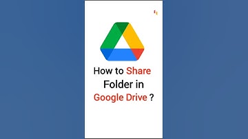 How to Share Google Drive Folder ?