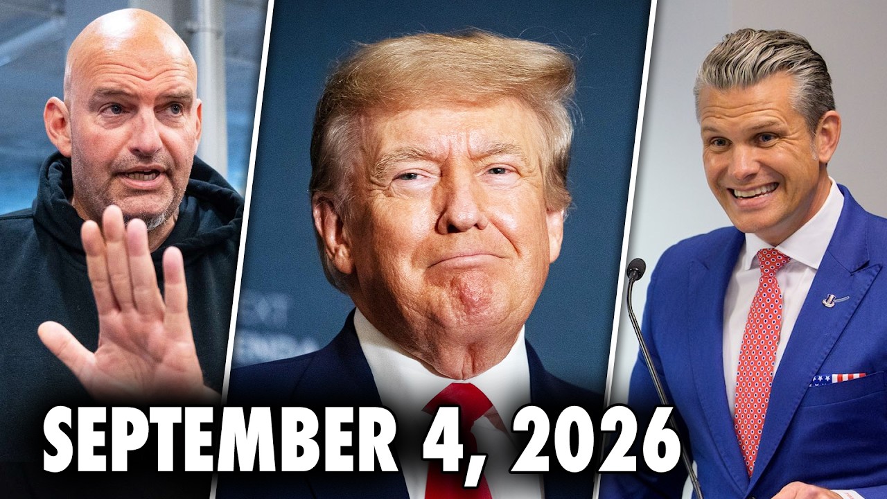 Dystopian MAGA Video Games, WSJ Exposes Fetterman, Hegseth on the Hot Seat (9/4/26)
