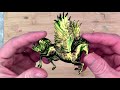 Epoxy Resin Pegasus Comparison Video. Same Mould, Same Dusted Powder but Different Coloured Resin