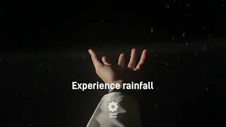 One minute in Sharjah - Rain Room
