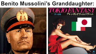 When you realize Mussolini&#39;s Granddaughter was actually a J-Pop Idol in the 80&#39; ...