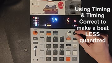 Sequencing a Beat OFF the Grid on the EP-133 KO II (+ Precise editing tips)