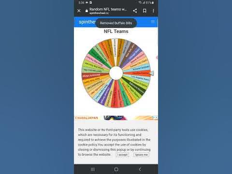 NFL wheel spin challenge part 3! - YouTube