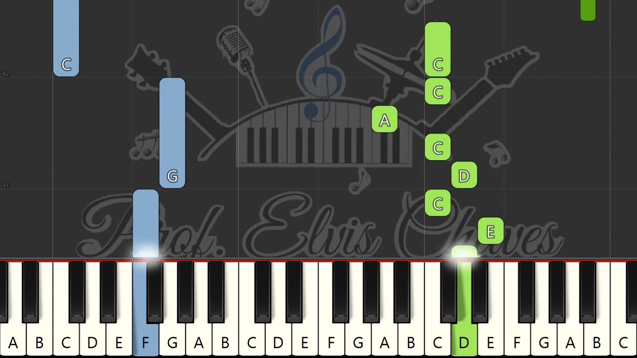 🎹 Asa branca (2) - Luiz Gonzaga - 2920 - Tutorial Teclado Fácil 1