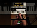 Le son du shuffle que tout le monde cherche #piano #shuffle #technique