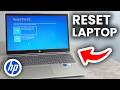 How To Factory Reset Your HP Laptop - Full Guide
