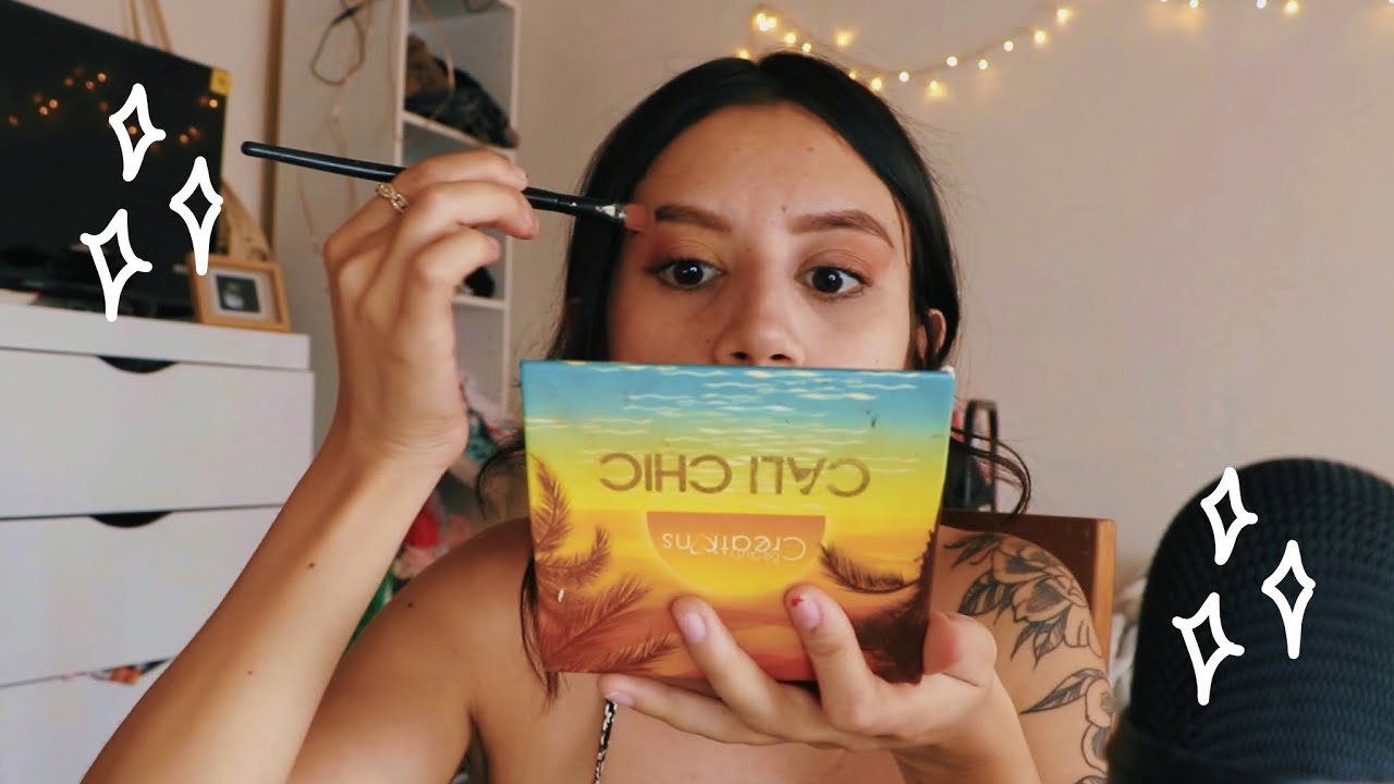 ASMR girls talk 🎀 comiendo dulces mientras me maquillo ⋆｡‧°ʚɞ°‧｡⋆