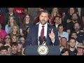 JD Vance DISGUSTING but sick audience STILL laughs