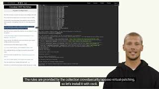 Full 9/2 - Securing your applications with the CrowdSec WAF | Installation Guide