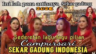 FULL! TERBARU - SEDERETAN LAGU2 TOP - CAMPURSARI SEKAR GADUNG INDONESIA. 