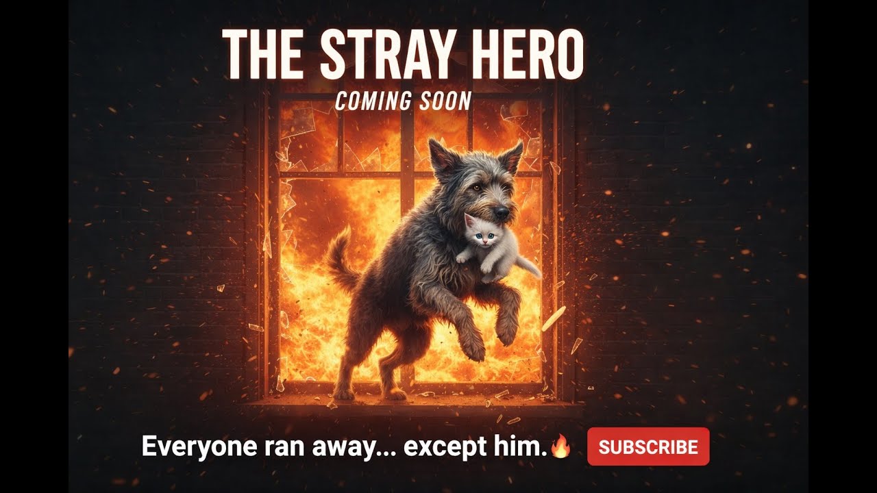 He was just a stray dog, until he became a kitten's only hope | Emotional Animal Rescue Story