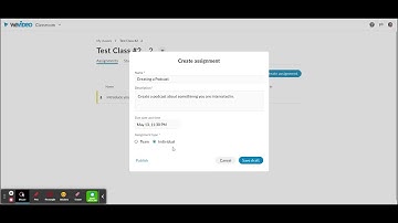 Creating a WeVideo Classroom Assignment