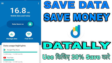 Datally Free mobile data saving & WiFi app by Google , Save Data Save money | hindi