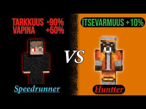 Minecraft Manhunt, Mutta Minulla On Parkinsonin Tauti