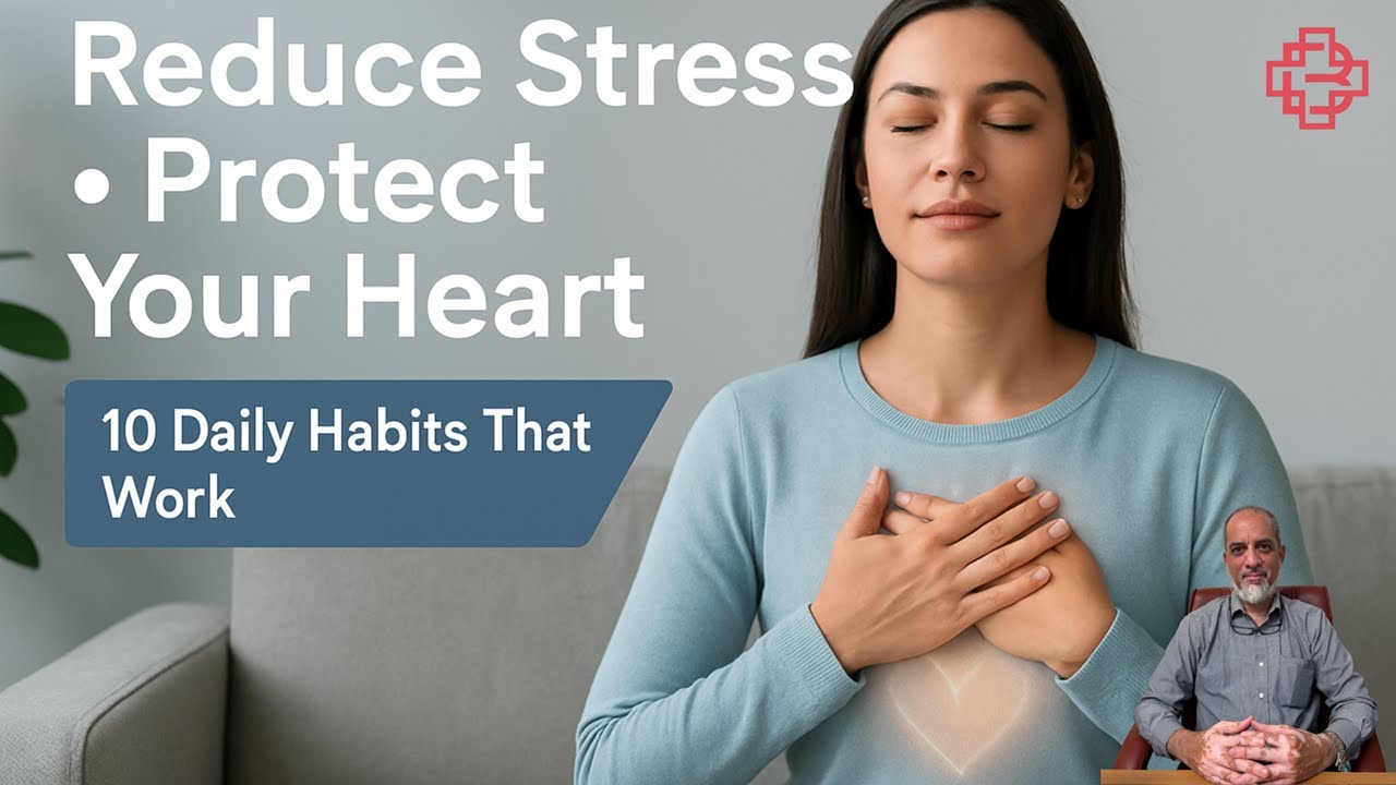 10 Things to Do Daily to Reduce Stress & Protect Your Heart - YouTube