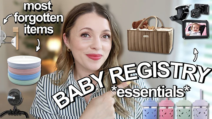 Baby Registry MUST HAVES 🍼 Top 20 *Most Forgotten* Baby Registry Items