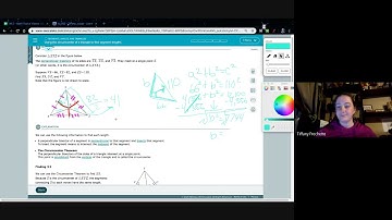 Using the circumcenter of a triangle to find segment lengths