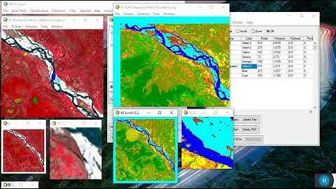 ENVI Support Vector Machine Classification