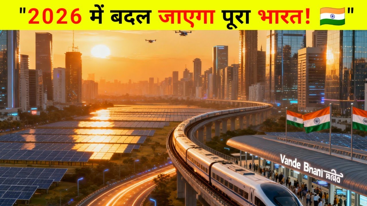 "2026 के 10 मेगा प्रोजेक्ट जो भारत की तस्वीर बदल देंगे 🇮🇳 | Top 10 Mega Projects of India" 