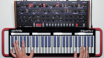 K-Board Pro 4 MPE Controller Controlling the OB-6
