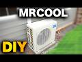 How to install a mrcool diy ductless mini split yourself  fast and easy