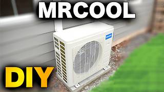 How To Install A MrCool DIY Ductless Mini Split YOURSELF!  FAST and EASY!