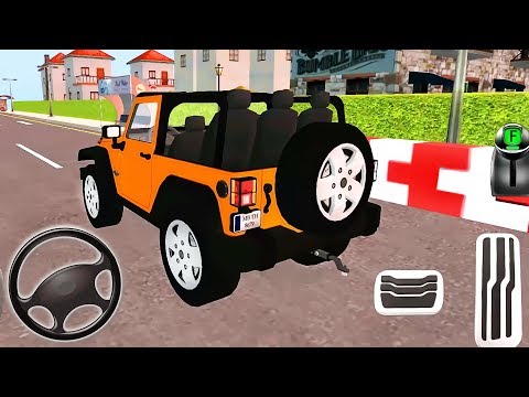 #1 My Holiday Car | Green Sport Car, Orange Jeep Driving | Android GamePlay Mới Nhất